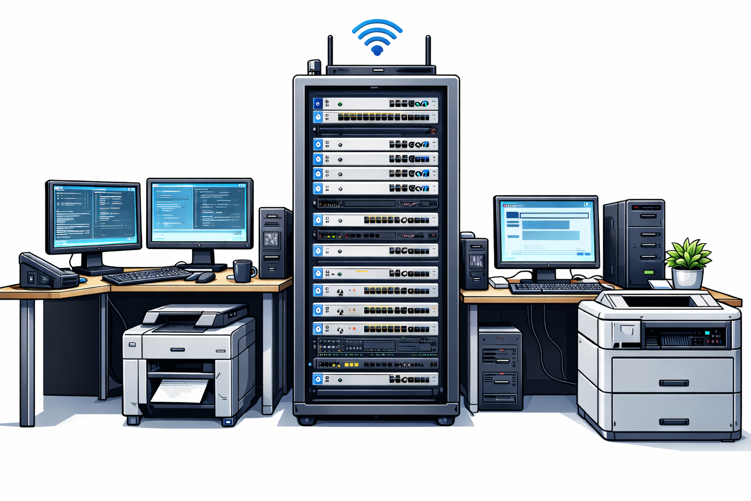 IT-Infrastruktur Hausverwaltung